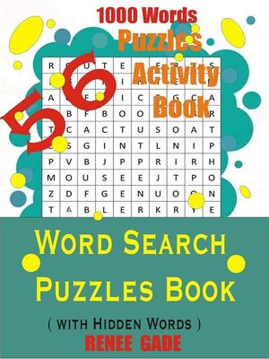 cover image of Word Search Puzzles Book